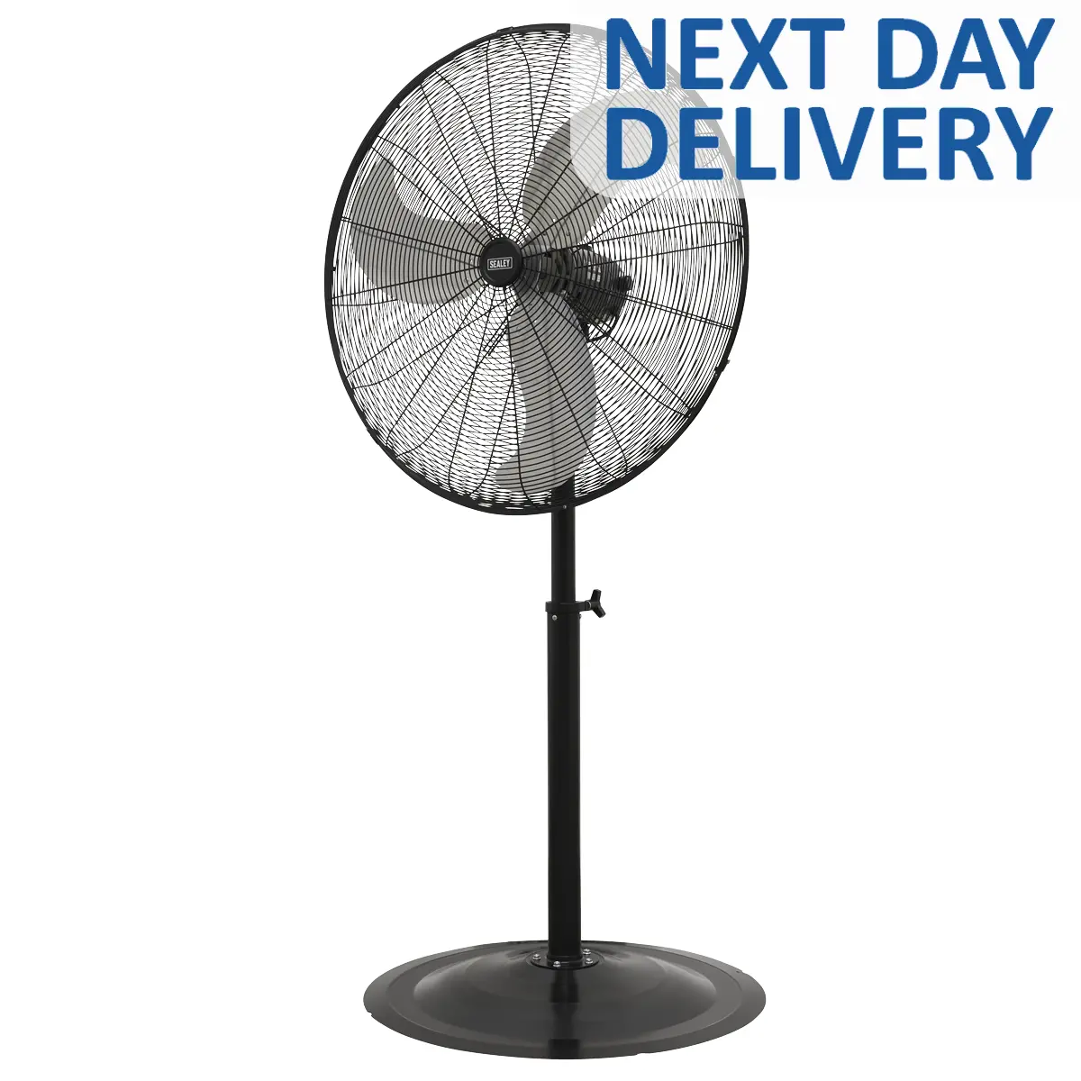 30" Oscillating Industrial Pedestal Fan 1