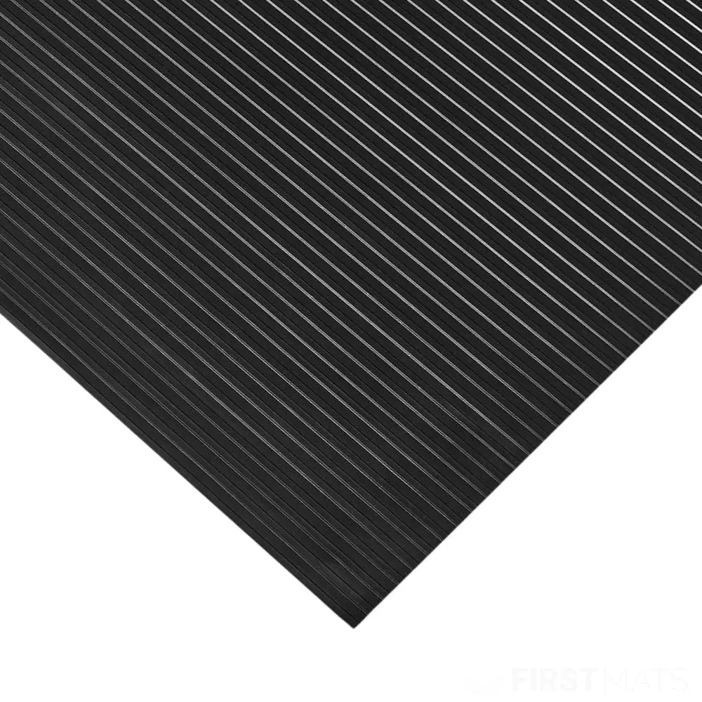 Wide Ribbed Rubber Matting Roll 5