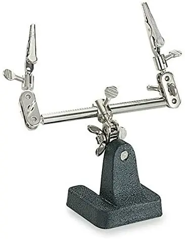 Helping Hands Magnifier With 2 Alligator Clips 1