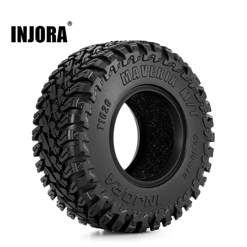 Injora 1.0" 52*19Mm Maverix M/T Tires (T1026) (4) 1