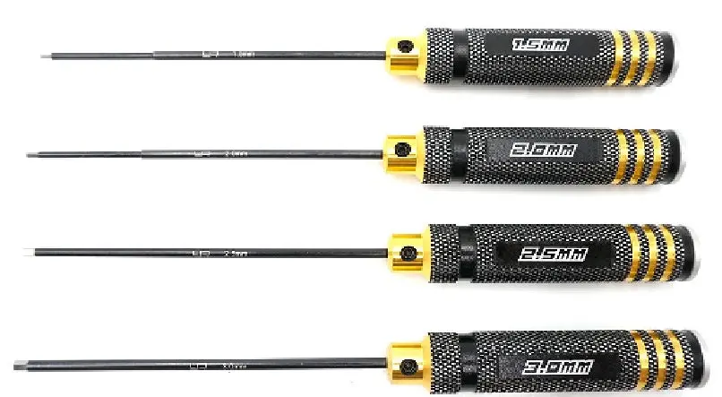 Yeah Racing Aluminum Allen Hex Driver Tool Set (Yt-0187) 1