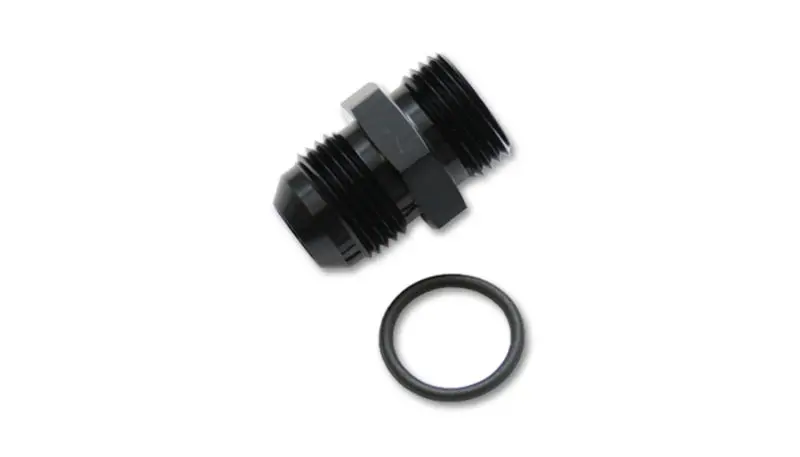 Vibrant -4An Flare-To-An Straight Cut Thread Adapter – 9/16-18 With O-Ring Seal 1