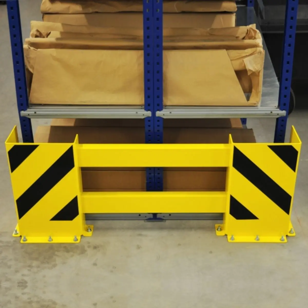 Adjustable Pallet Racking End Frame Protectors 1
