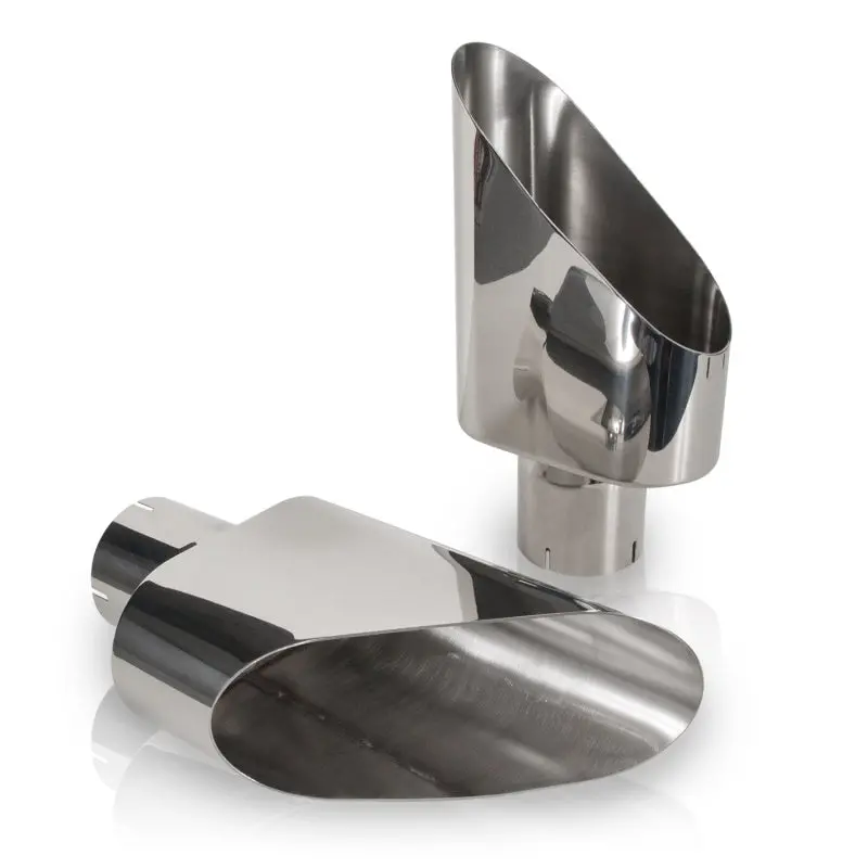 Stainless Works Big Oval Truck Side Tips -3In 1