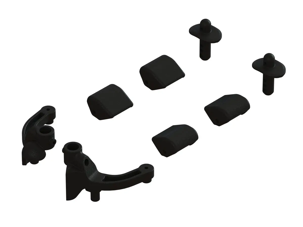 Arrma (Ar320458) Front Body Mount Set (Arac3496) 1