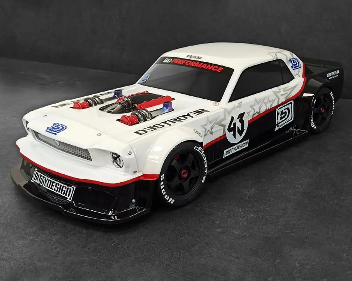 Bittydesign Destroyer 1/7 Supercar Body (Clear) (Arrma Infraction/Limitless) (Bdymc7-Dsty) 1