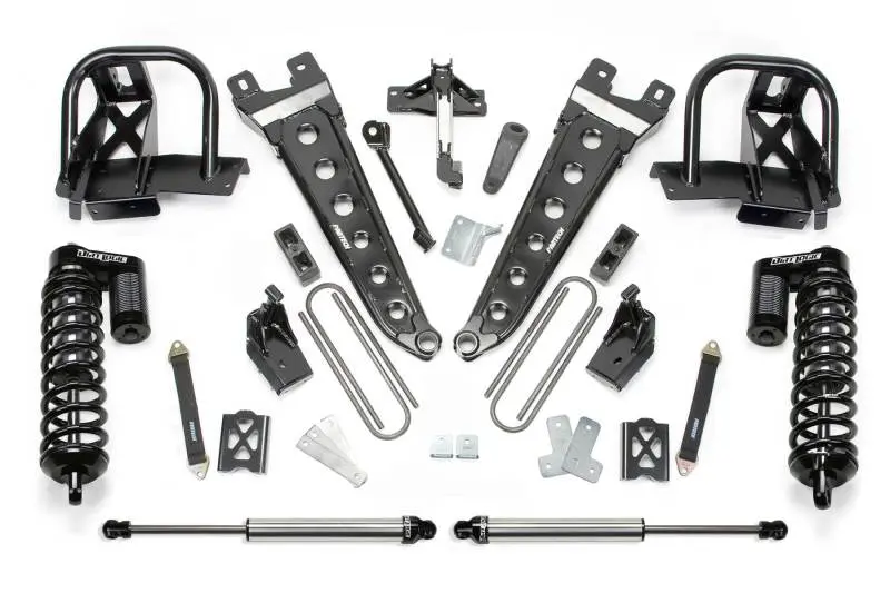 Fabtech 6-Inch Radius Arm Lift System For 2005–2007 Ford F350 4Wd – Includes Dual-Adjustable Coilovers And Rear Shocks 1