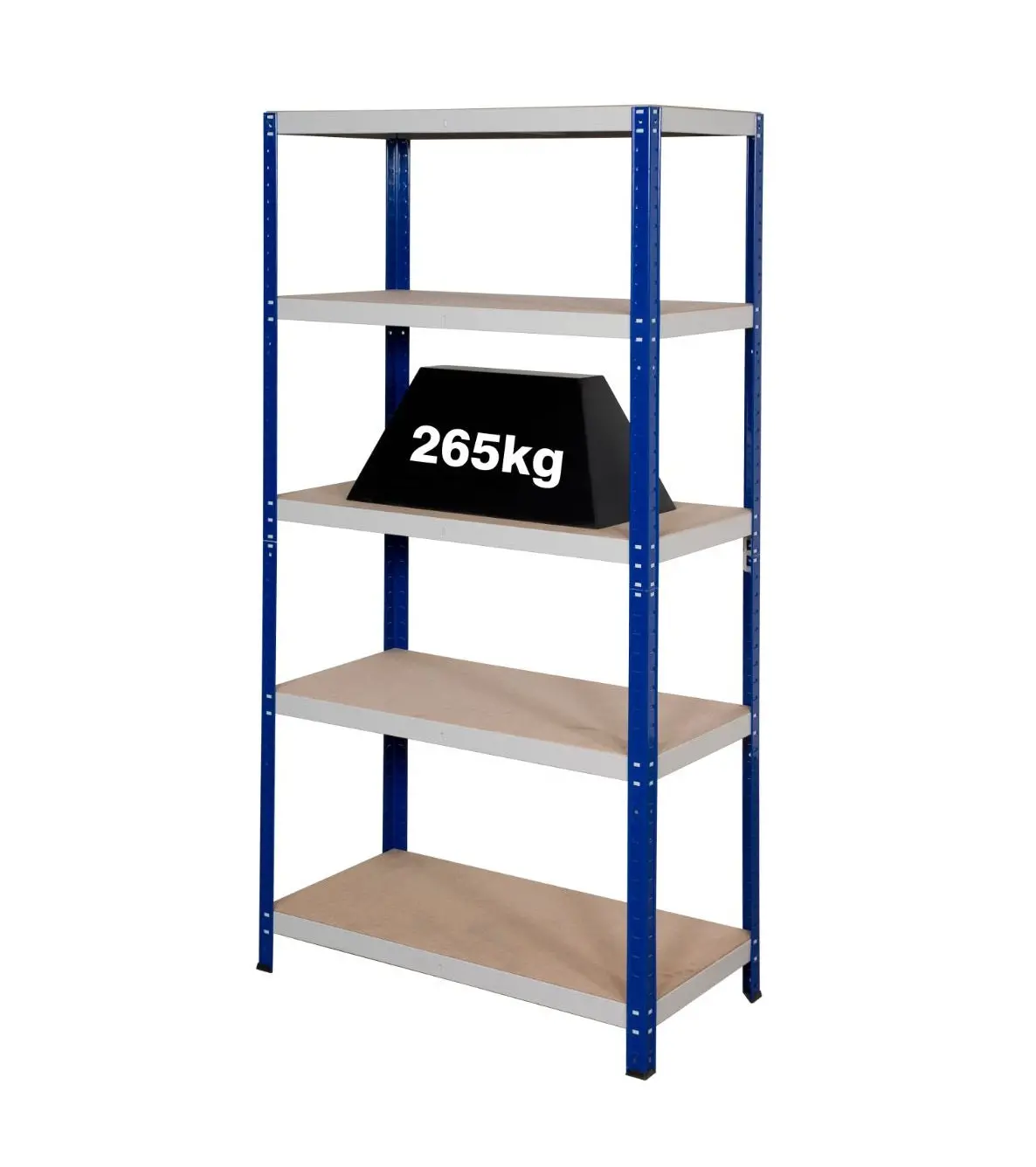 Quick-Click Metal Shelving - 265Kg Per Shelf (90Cm Wide) 1