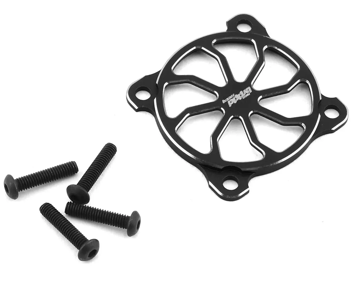 Team Brood Aluminum 30Mm Fan Cover (Black) (Bro-Tbr-Fancoverblack) 1