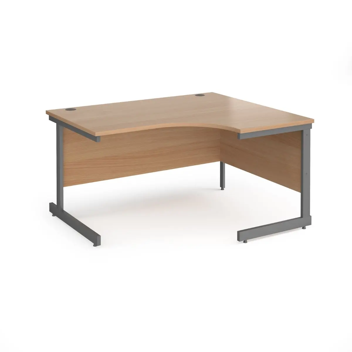 Eco Right Hand Curved Office Desks 1