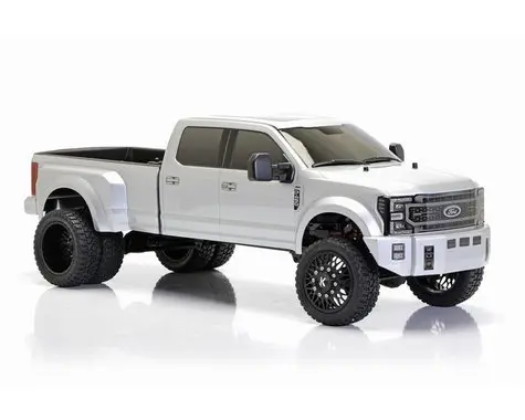 Cen Ford F450 Sd Kg1 Edition 1/10 Rtr Custom Truck (Silver Mercury) W/2.4Ghz Radio (Ceg8983) 1