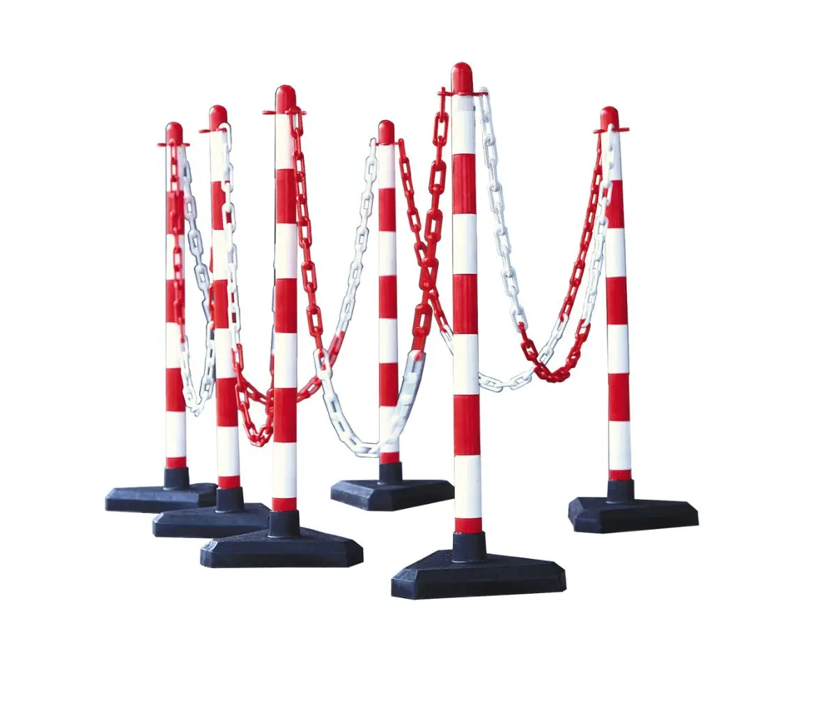 Chain Post Set - Round Hollow Base 1