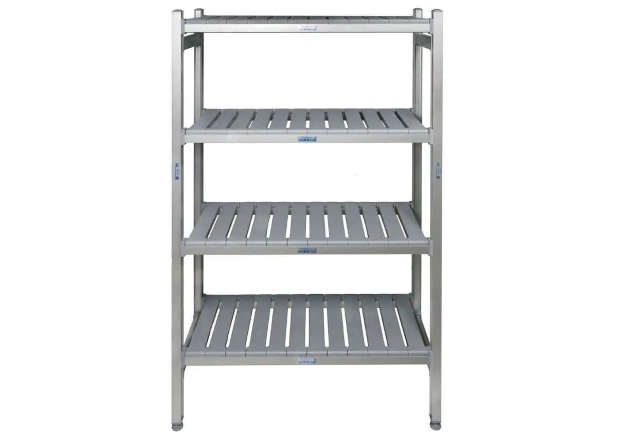 4-Tier Aluminium Cold Room Shelving 1