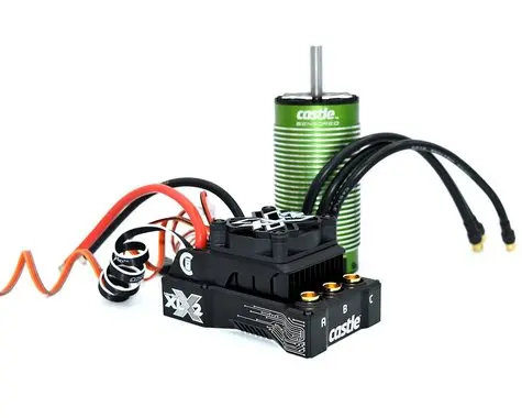 Castle Creations Mamba Xlx 2 1/5 Sensored Brushless Esc/Motor Combo (1100Kv) W/2028 Motor (Cse010016702) 1