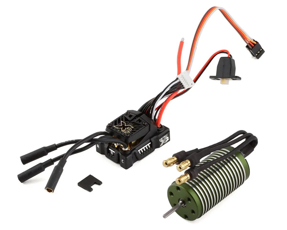 Castle Creations Mamba Micro X2 Waterproof 1/18Th Scale Brushless Combo (5300Kv) (Cse010-0169-02) 1