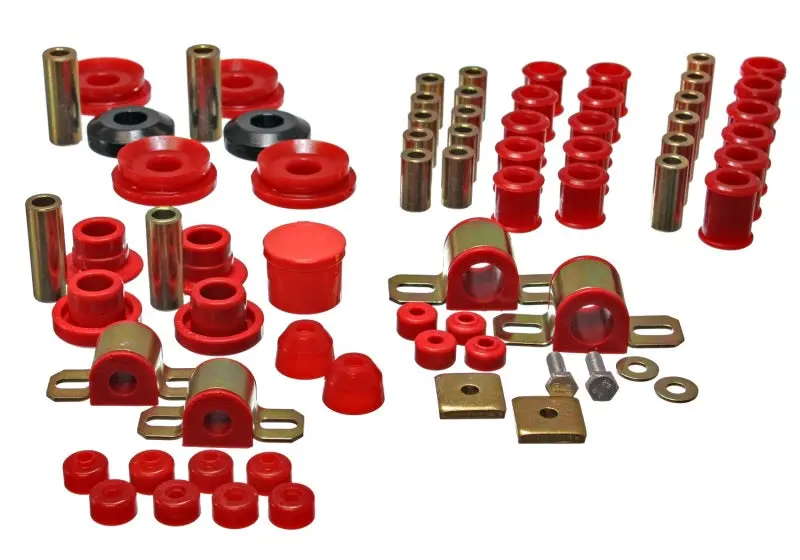 Energy Suspension Red Hyper-Flex Master Bushing Kit For 1995–1998 Nissan 240Sx (S14) 1