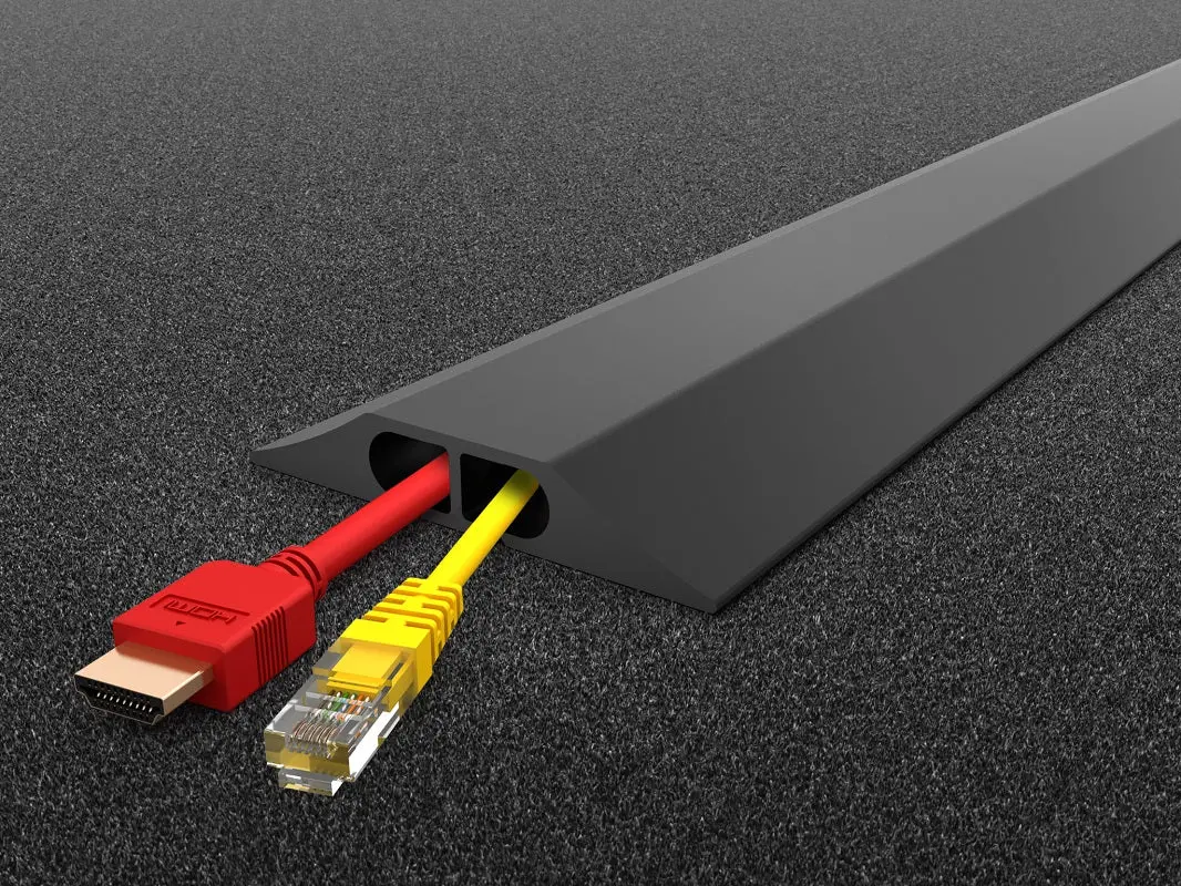 Dual Channel Data Cable Protector - 9M Long 1