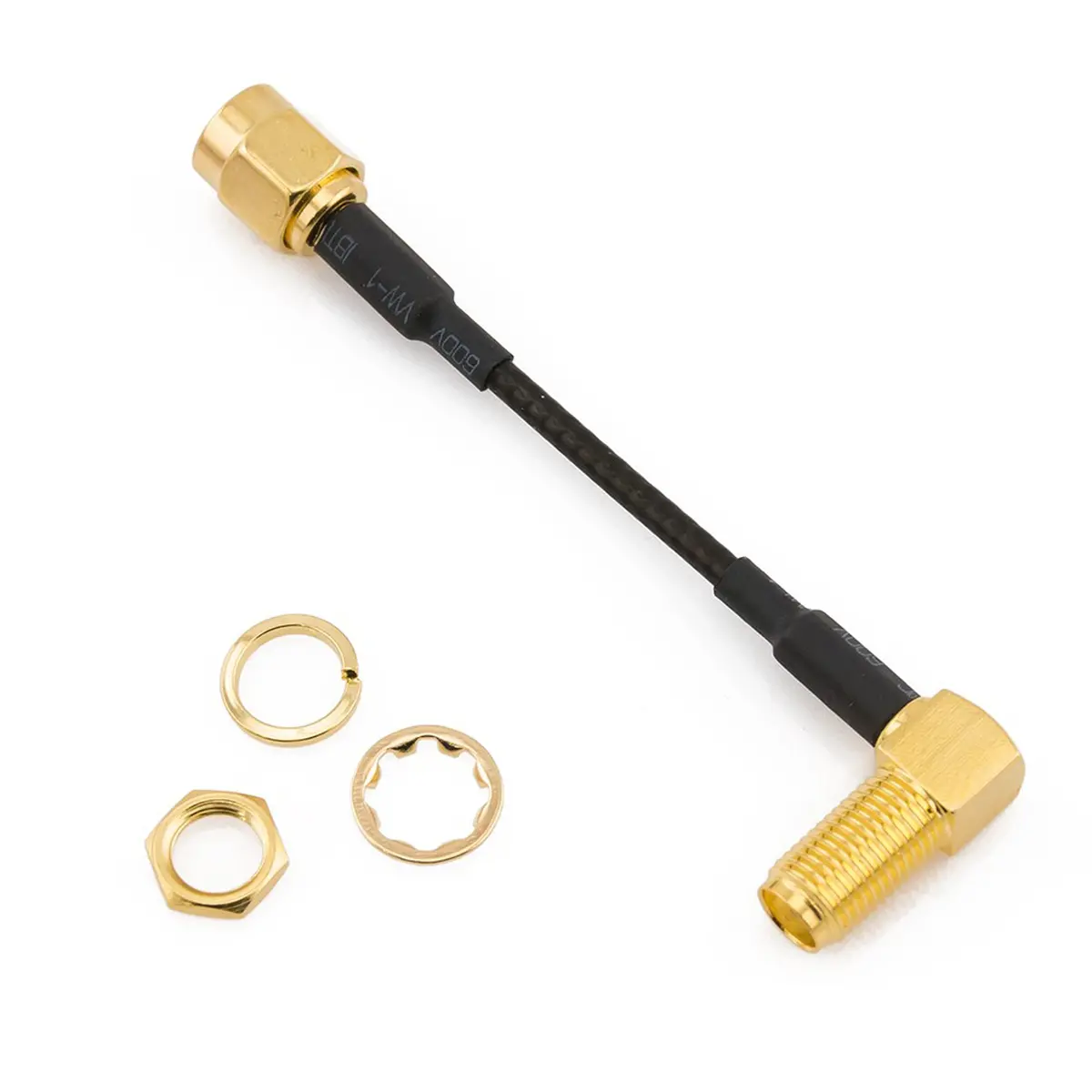 Dragon Rider 5Cm Sma Male To 90 Degree Sma Female Cable (Dgr-0830) 1