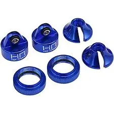 Hot Racing Blue Aluminum Shock Upgrade Kit (Rvo15606) 1