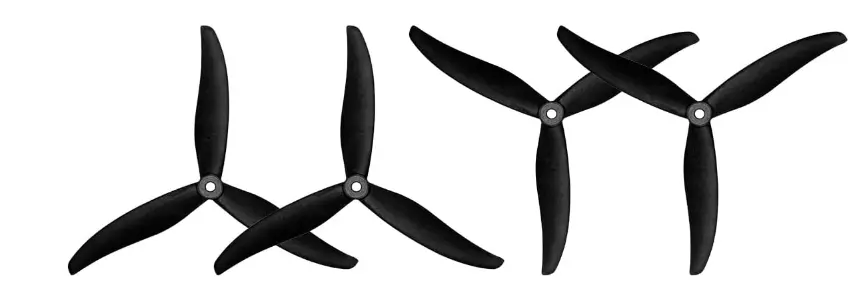 Gemfan 7535 Glass Fiber Nylon Propellers 7 Inch 3 Blades Props Forcinelifter & Macro Quad Drones 1