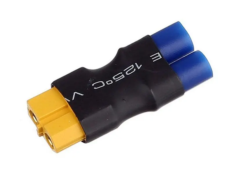 Frc1014a: Ec3 Male To Xt60 Female Adaptor Short 1