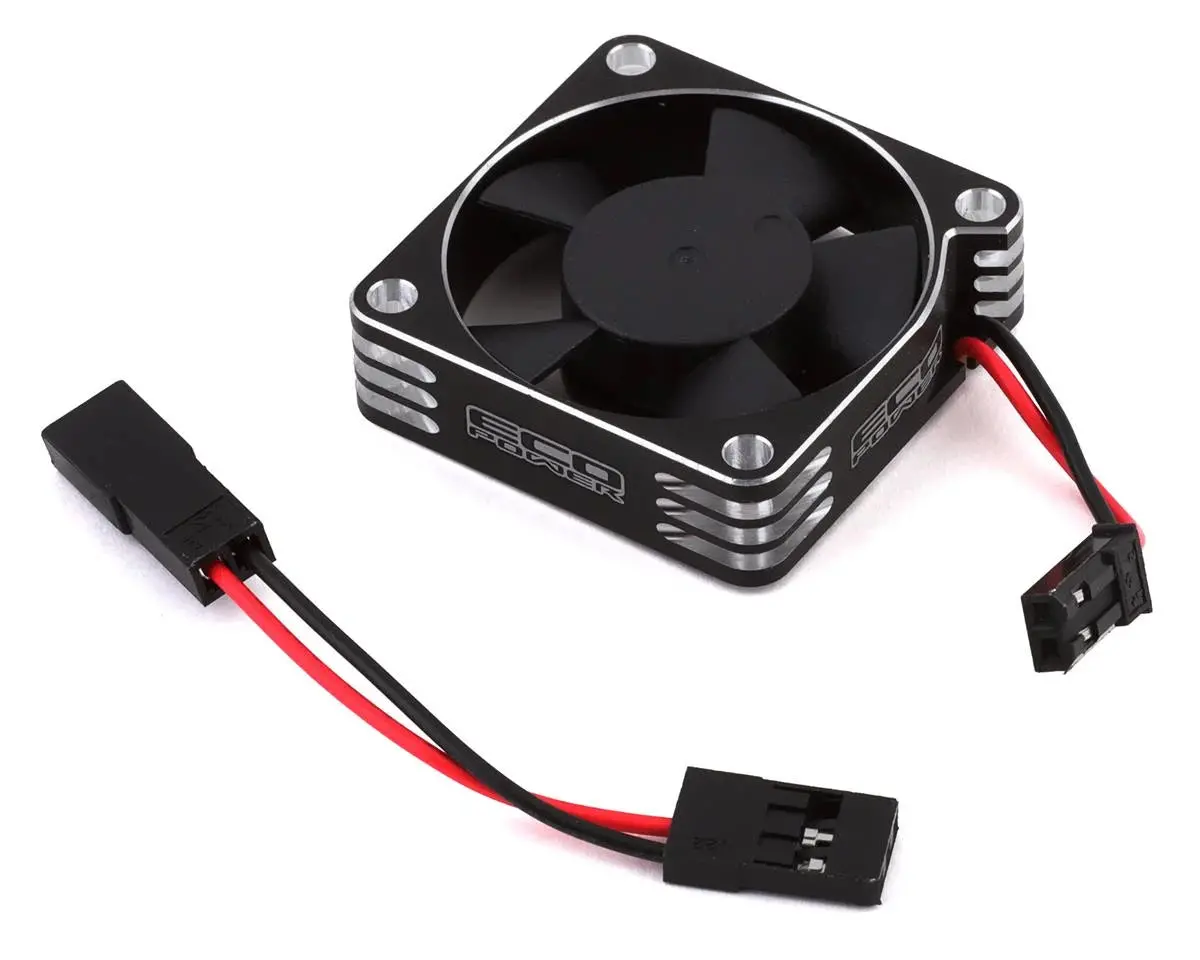 Ecopower: Aluminum 35Mm High Speed Hv Cooling Fan (Silver/Black) (35X35x10mm) (Ecp-7001) 1