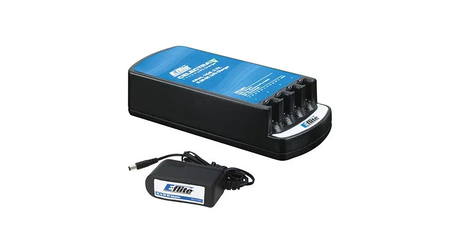 E-Flite Celectra 4-Port Charger With Ac Adapter Combo (Eflc1004ac) 1