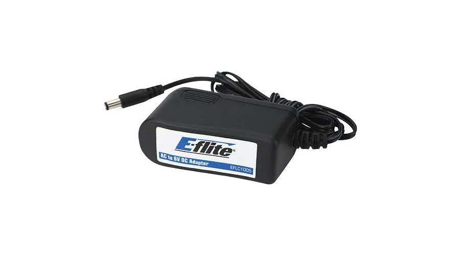 E-Flite Ac To 6Vdc 1.5-Amp Power Supply (Eflc1005) 1