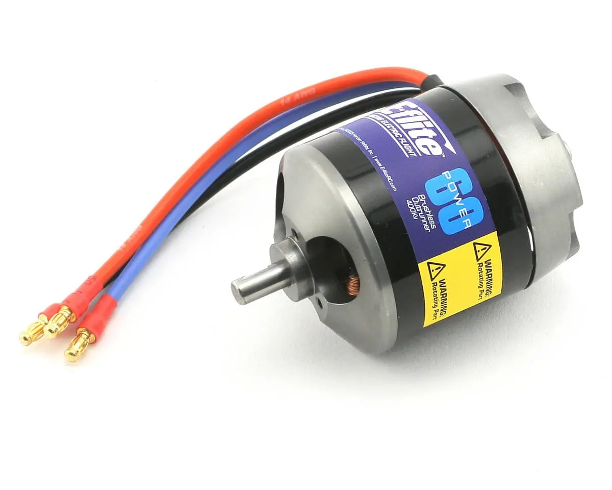 E-Flite Power 60 Brushless Outrunner Motor, 400Kv (Eflm4060a) 1