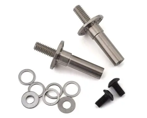 Exotek Traxxas Slash/Bandit Titanium Drag Racing Front Axles (2) (Exo1979) 1