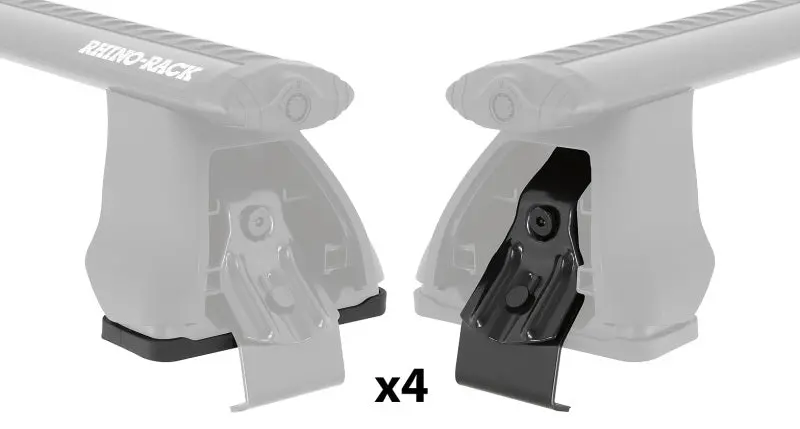 Rhino-Rack 2500 Roof Rack Fitting Kit – Includes 4 Pads And 4 Clamps 1
