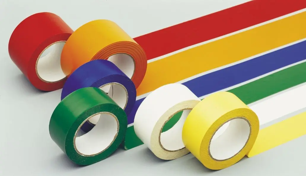 Adhesive Floor Marking Tape (75Mm / 3" Wide) Plain Colour 1