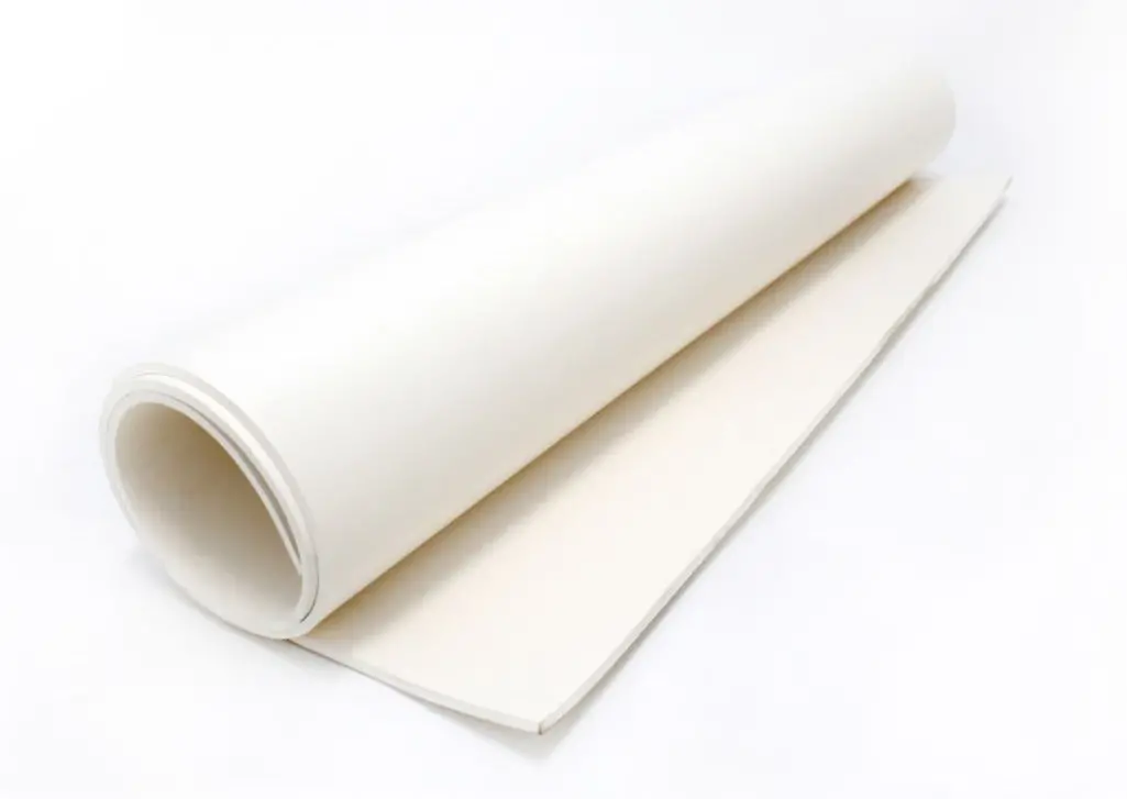 Food Grade White Rubber Sheet Rolls 1.5Mm To 6Mm 1