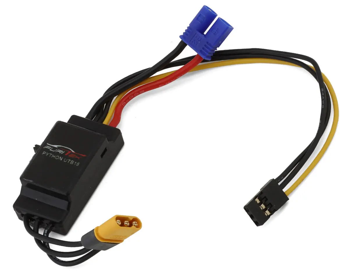 Furitek Axial Utb18 Python 40A Brushless/Brushed Micro Esc (Ftk-Fur-2302) 1