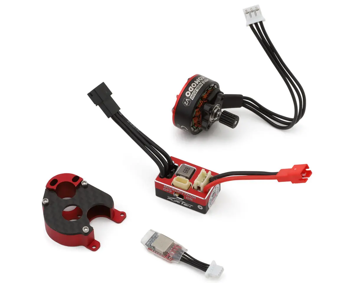 Furitek Microsilk 2025 Brushless Power System Combo For Axial® Scx24® 1