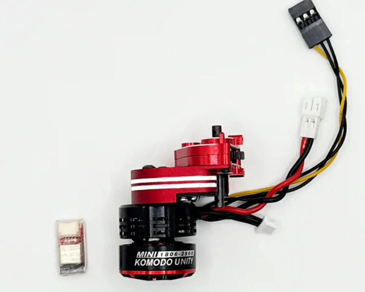 Furitek Axial® Scx24 Unitydrive Combo W/Mini Komodo Unity 2-In-1 Brushless Foc System & Mini Stellar Transmission (Ftk-Fur-2695) 1