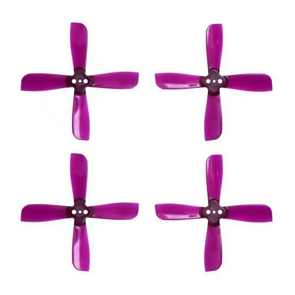 Gemfan 2035 - 4 Blade Bullnose Props - (Purple) 1