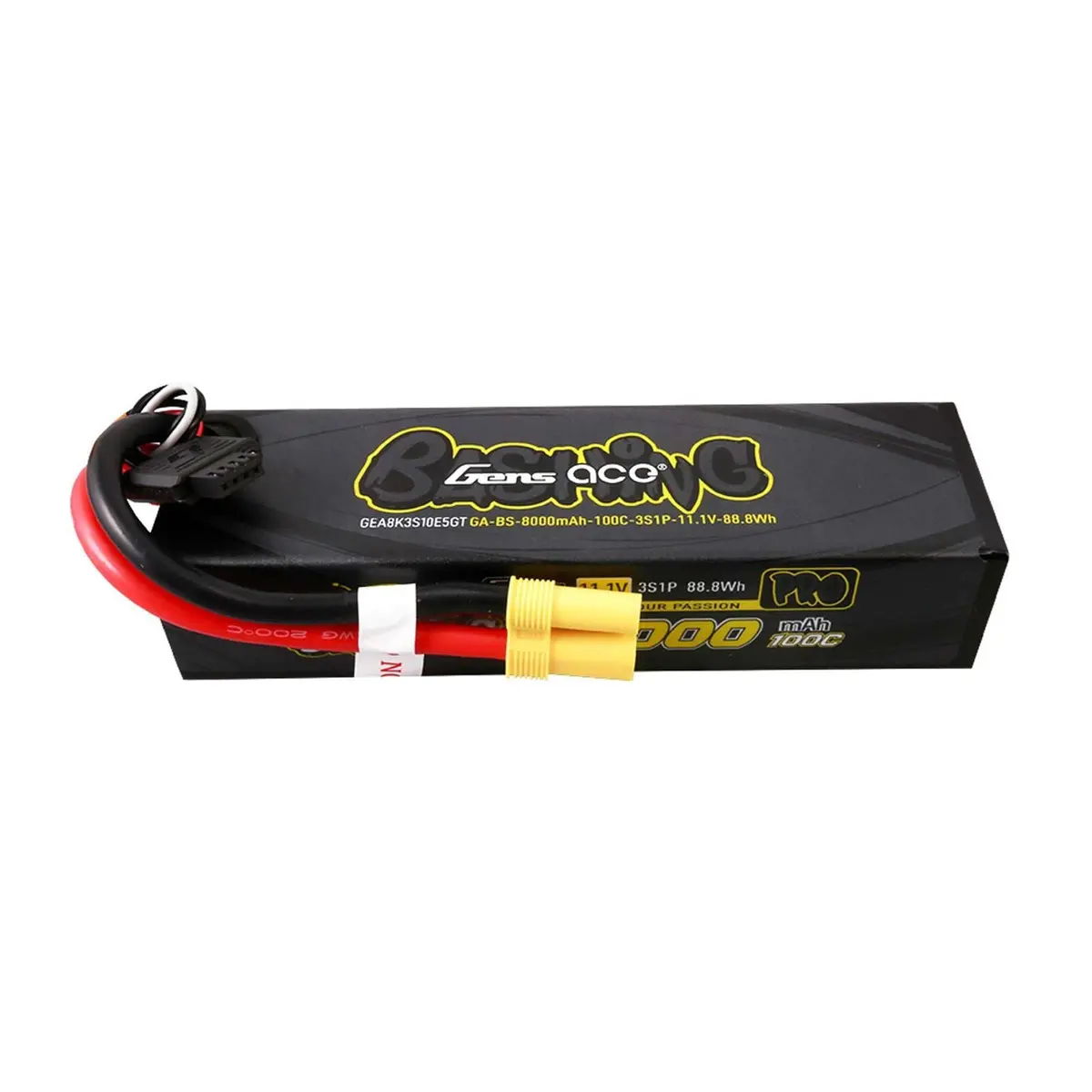 Gens Ace 11.1V 8000Mah 3S 100C G-Tech Smart Lipo Battery: Ec5 (Gea8k3s10e5gt) 1