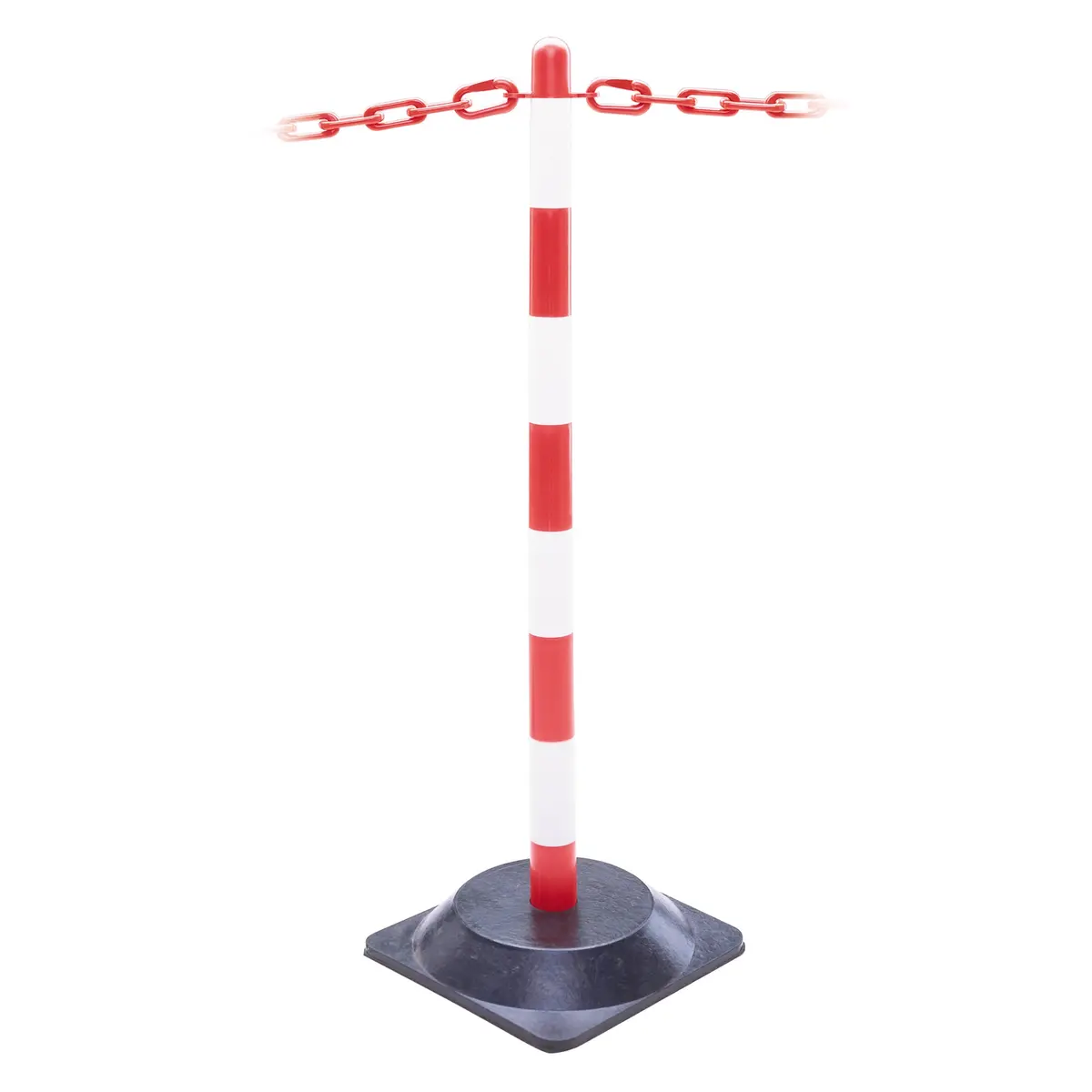 Chain Post Set - Hard Rubber Base 1