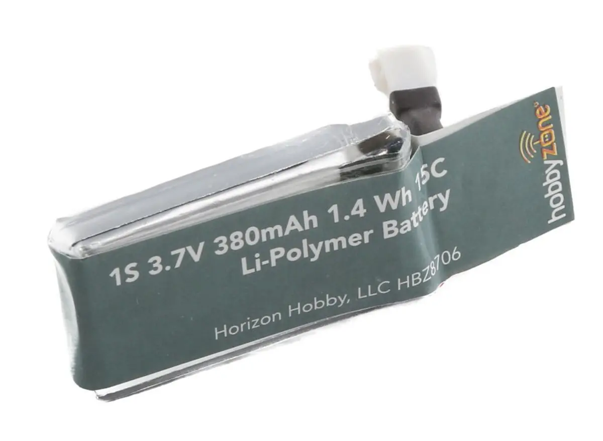 Hobbyzone 1S 380Mah 3.7V Lipo: Zugo (Hbz8706) 1