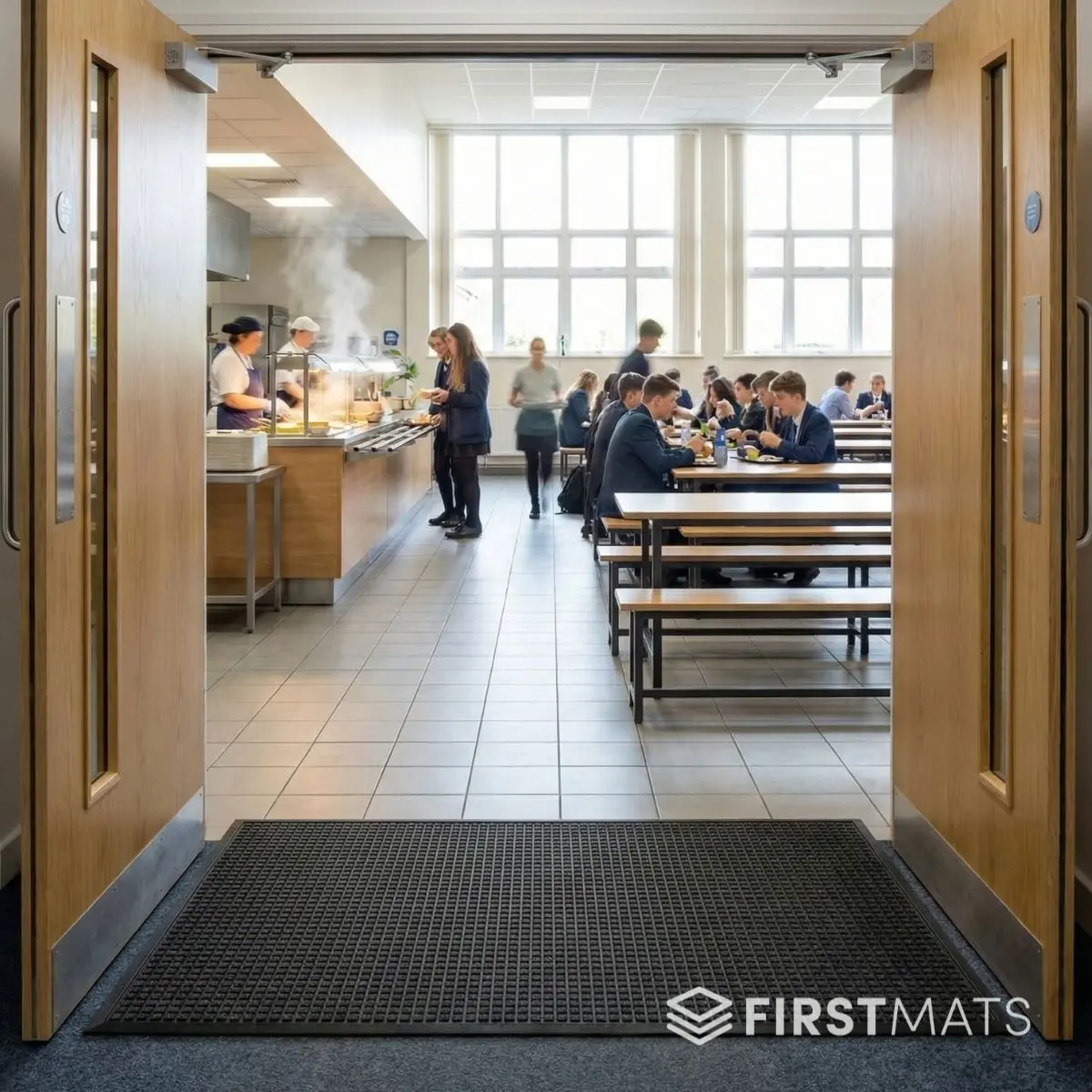 Heavy-Duty Canteen Entrance Mat 1