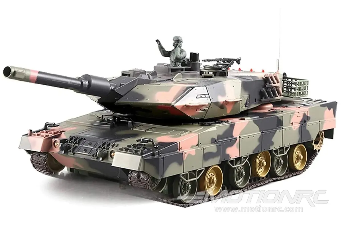 Heng Long - Rtr 1/24 Scale German Leopard 2A5 Airsoft And Infrared Battle Tank (Hlg3809-001) 1
