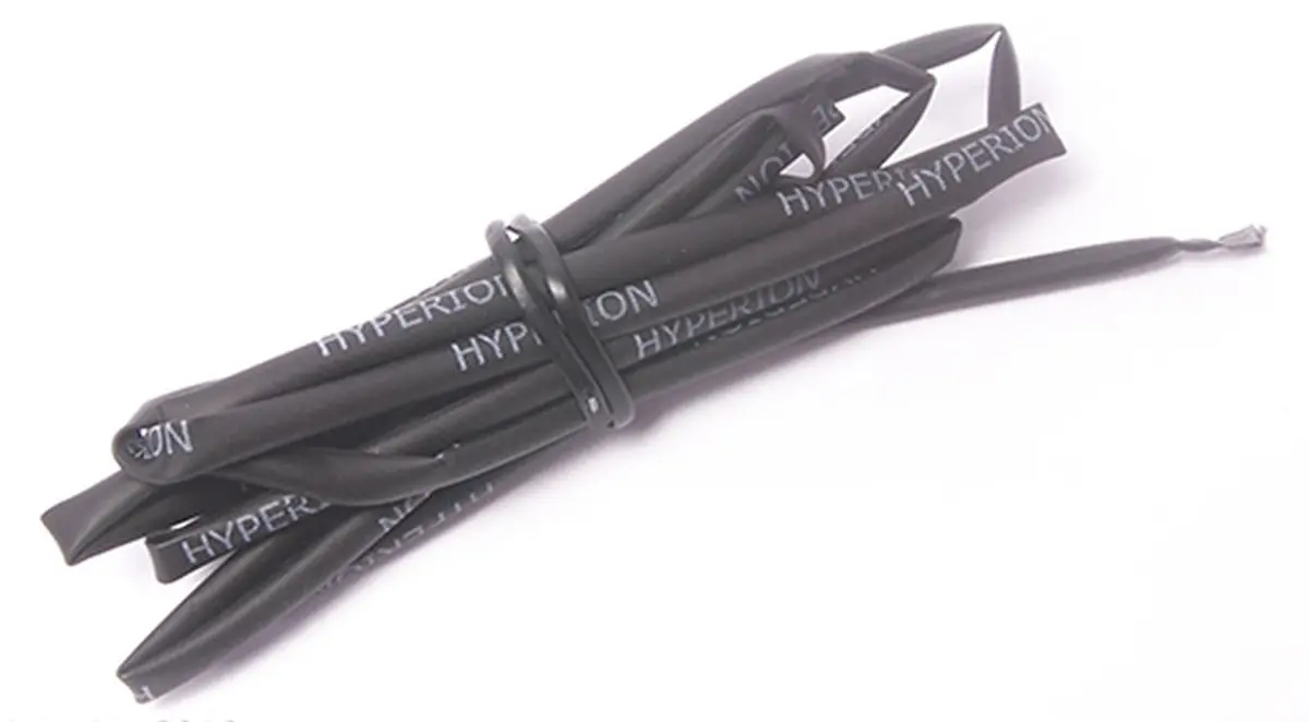 Hyperion 2Mm Heat Shrink Tube 1-Meter, Black 1