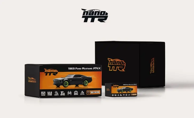 Hpi Nano-Ttr 1969 Ford Mustang Rtr-X (Hpi160980) 1