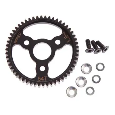 Hot Racing Steel Spur Gear 32P 54T Silver (Hrasjt254) 1