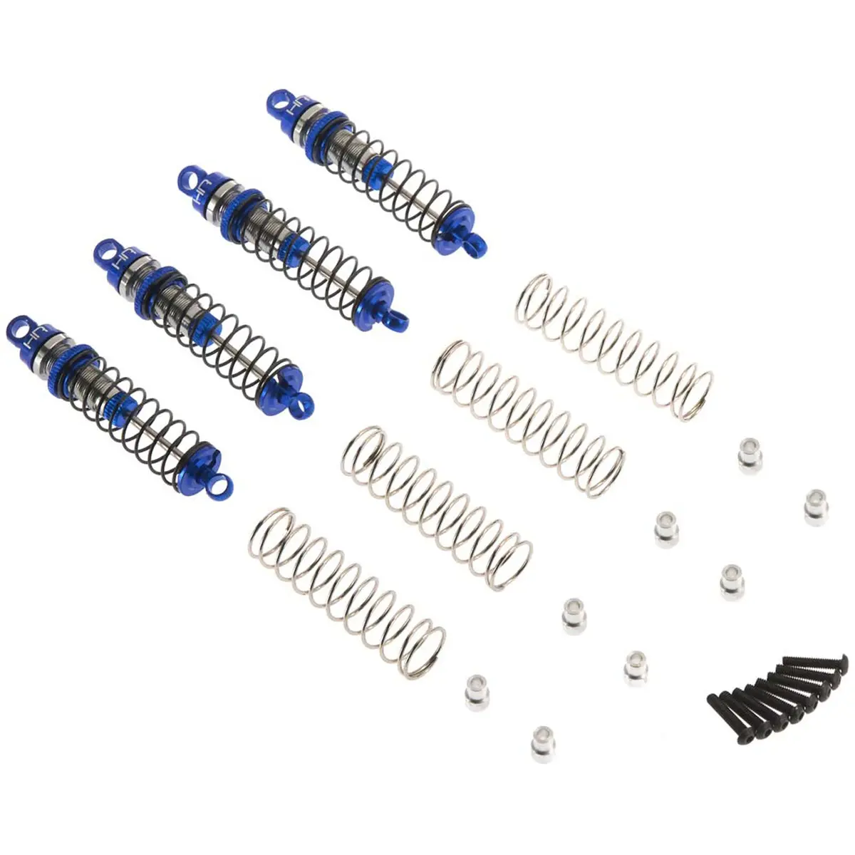 Hot Racing Threaded Aluminum Shocks, Blue: Latrax Rally, Teton (Hraltn56dp06) 1