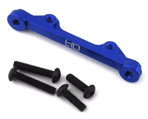 Hot Racing Losi Baja Rey/Rock Rey Aluminum Steering Rack Center Brace (Blue) (Hralrr4906) 1
