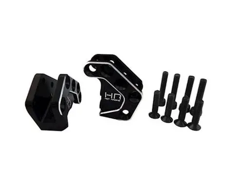 Hot Racing Aluminum Ar60 Lower Link/Shock Mount (Black) (2) Hrarrt12a01 1