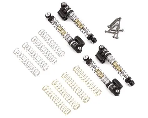 Hot Racing Axial Scx24 Aluminum Threaded Telescopic Shock (Hrasxtf485tr04) 1