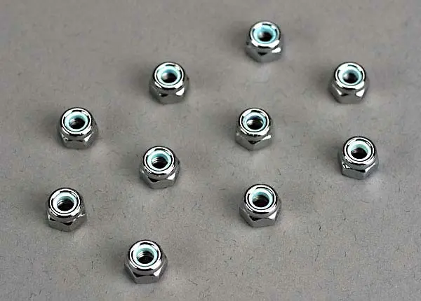 Traxxas 4Mm Locknut (4) (1747) 1